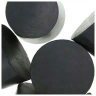 WidgetCo #6 Rubber Stoppers, Rubber Plugs, Tapered, Industrial Grade (Qty 25)