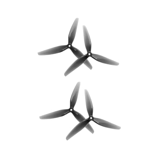Hélices 7 pouces 7040 tripales renforcées rotor polycarbonate arbre 5mm FPV