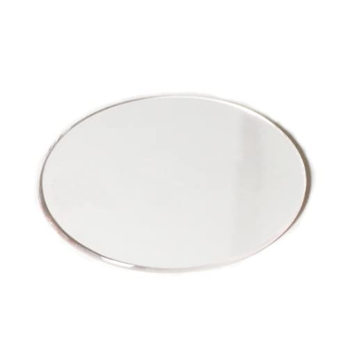 Heloawei 1.5mm Thick 20-40mm Diameter Round Flat Plane Sapphire Watch Glass Watch Replacement (Diameter : 22mm)
