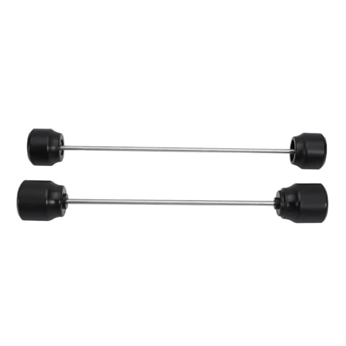 QIUYMGFG Soporte Elevacion Moto Soporte Rueda 2025 2024 Compatible con CFMOTO 450MT Eje Delantero y Trasero Rueda Deslizadores Protector Basculante Carrete Husillo Soporte CF Ibex 450(Front and Rear)
