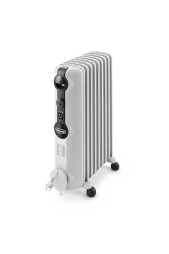 De'Longhi Radia S TRRS0920, Chauffage Bain d'Huile, Boutons Réglables, Pièce