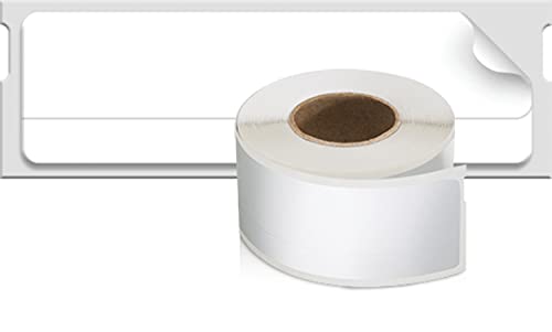 Image of DYMO Authentic LW Mailing Address Labels for LabelWriter Label Printers, White, 1-1 /8 inch x 3-1 /2 inch, 12 Rolls of 350 (4200 Total)