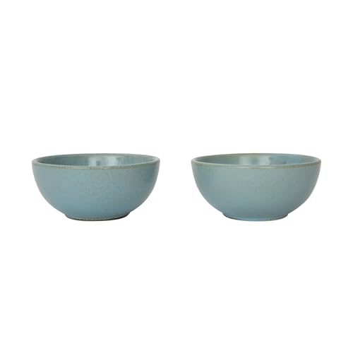 Ellementry Handcrafted Stoneware Bowl Set of 2 – Rustic Ceramic