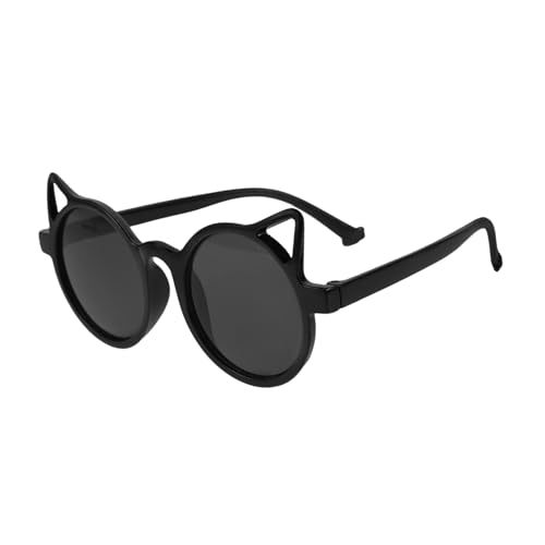 Vaguelly Cute Cat Ear Sunglasses for Boy Girl Adorable Uv Boy Girl Shades for Boys and Girls Lightweight Design for Fun