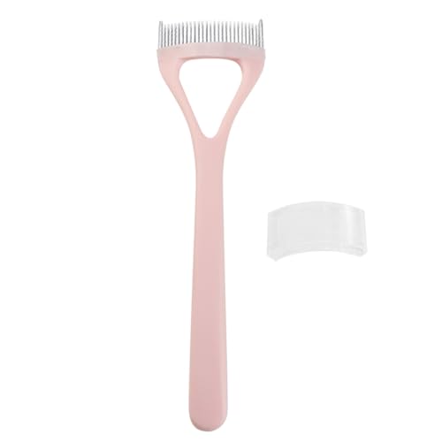 Herramienta separadora de pestañas: aplicador de peine de rímel, cepillo de cejas, herramientas multifuncionales de maquillaje de ojos para viajes, al aire libre, diario