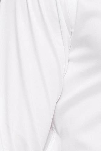 Image of Park Avenue Men's Pure Cotton Solid Pattern Slim Fit Narrow Collar Full Sleeve Formal Shirt