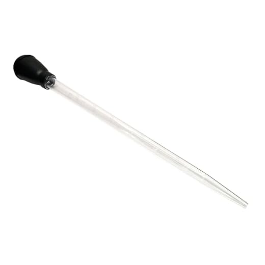 Home Brew Ohio Plastic Baster with black Bulb