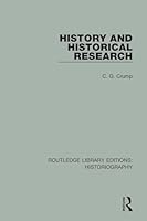History and Historical Research 1138195553 Book Cover