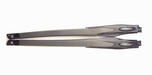 Image of Replacement Temples Arms Legs for Crosslink OX8031 Pewter Glass Frame 140mm
