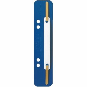 Preisvergleich Produktbild Leitz 250 x Heftstreifen kurz PP blau