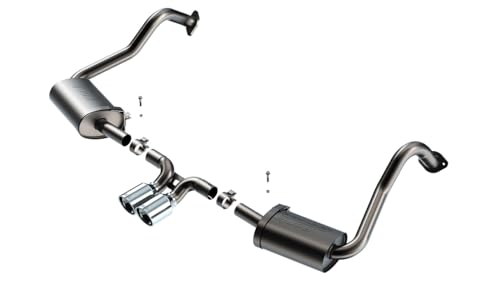 BORLA 140817 Cat-Back Exhaust for Porsche Cayman/Boxster 718