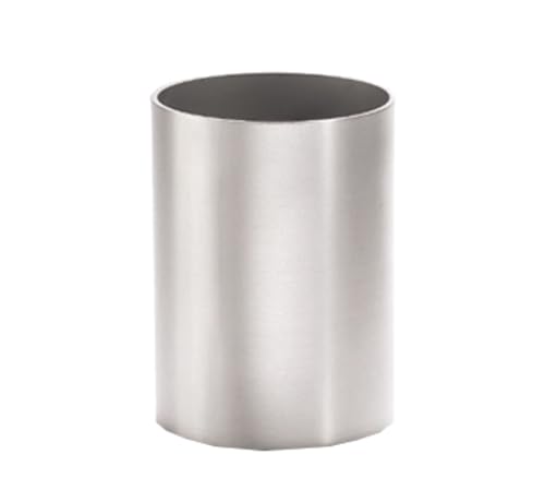 TableCraft 1155 Sugar Packet Holder, 2" Dia. x 2-3/4", Round, Dishwasher Safe, Stainless Steel, 12 Each per case