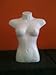 Female Torso Mannequin Form Display Bust White Color (#5010)