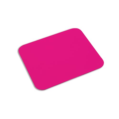LaTienda23 Alfombrilla de Ratón Pequeña Extrafina para Computadora con Base Antideslizante en Silicona Ultradelgada Mousepad Rectangular (Rosa)