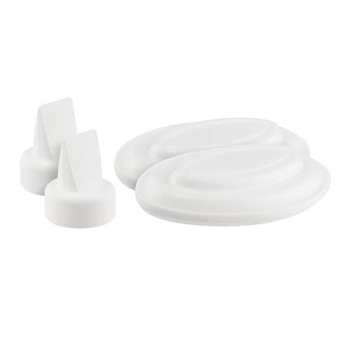Spectra Baby Spectra Premier Wearable Duckbill Valve & Backflow Protector Replacement Kit - Durable BPA-Free Accessory - 2 Valves & 2 Backflow Protectors