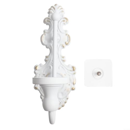 Bulevisiter Portavelas de pared para velas cónicas vintage,