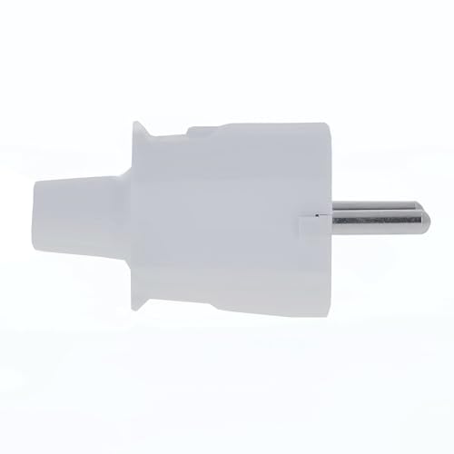 Miniatura 3 de As - Schwabe 62221 - Enchufe De Pvc, Blanco, Doble Contacto De Puesta A Tierra, 230 V