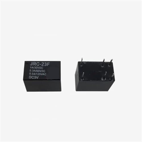 Relais 23F-DC5V JRC23F mini commutateur 5V 6 broches pour réparation électronique