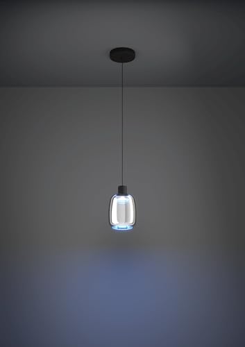 Lámpara colgante LED inteligente para comedor Molochio-Z con luz regulable RGB y domótica 4