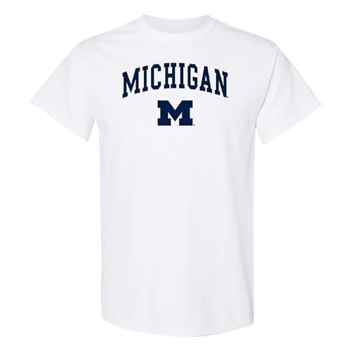 Underground Printing Michigan Arch Logo Tee - MD - White