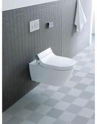 Darling New Wall-mounted Toilet Bowl For Shower-toilet Seat (white) With Hygieneglaze