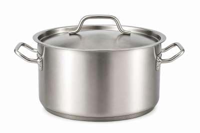 XXXL Edelstahl Kochtopf 60L/45L/32L Induktion Ø50cm/45cm/32cm Gastro & Großküche Cheffinger (Durchmesser 40 cm; Höhe 26 cm, 32, Liter)