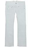  Herrlicher Damen Hosen Jeans Jeanshose Pitch Stretch Straight (Weiß, W31/L30)