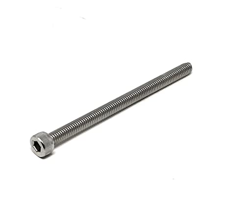 Image of iexcell 25 Pcs M4 x 60mm Thread Pitch 0.7 mm Stainless Steel 304 Hex Socket Head Cap Screws Bolts Kit