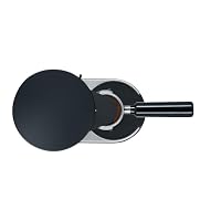 GRAEF CM800 - Elektrische Kaffeemühle, Aluminiumgehäuse, Bohnenbehälter 350 g, Edelstahl-Kegelmahlwerk, 40 Mahlgrade, Kaffeemühle Siebträger, Antistatik-Einsatz, Aluminium-Schaufelrad, 128 W, Silber – Ansicht 4