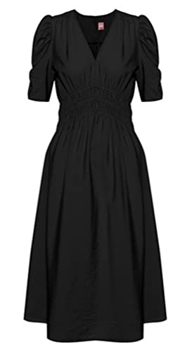 BOSS Damen C_dizzi Dress, Black1, 40 EU