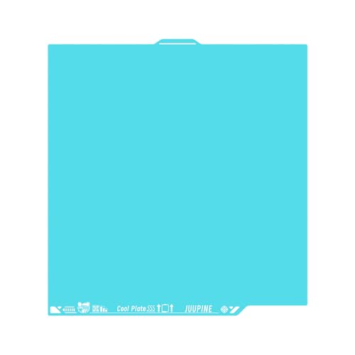 Upgraded OMG Cool Plate for ELEGOO Centauri Carbon/Centauri Carbon 2 260x271mm Thicker Magnetic CC/CC2 Build Plate with Supertack Smooth Surface Easy Release 3D Printer Hotbed for PLA PETG Printing