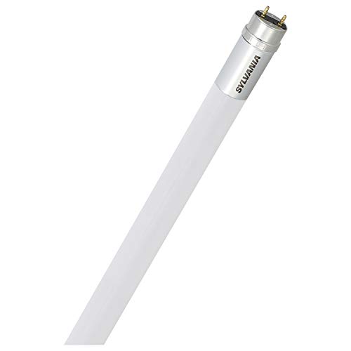 SYLVANIA 4' SubstiTUBE IPS 15W LED T8 Linear Lamp, Non-Dimmable, 2200 Lumens, 4100K, White (40641)