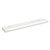 Maxim Lighting UCL-89864WT-3PO CounterMax 5K - 10W 1 LED Under Cabinet with 3 Prong-1 Inches Tall and 18 Inches Length, Finish Color: White