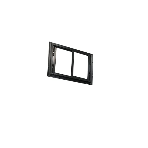 Elusive Wildlife DeerView Deer Blind Window (16 in. x 11.5 in. Horizontal Slider Clear Glass)