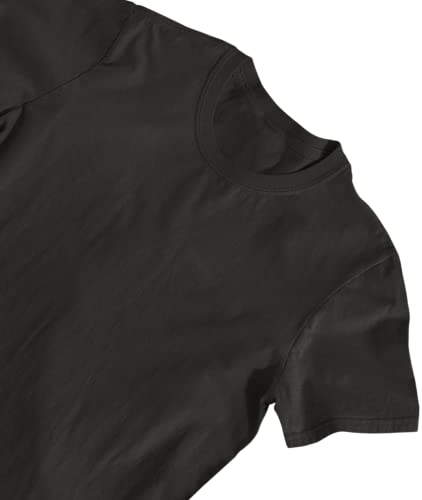 Camiseta Feminina Casual Básica Preta (M, Preta)
