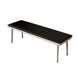 Profitez du confort avec notre coussin de banc imperméable. Fabriqué à partir de cuir synthétique doux, ce coussin offre une touche luxueuse tout en étant résistant aux rayures et durable. Ses propriétés imperméables et résistantes aux taches assurent un entretien facile. La fermeture éclair bien pensée permet un nettoyage pratique, ce qui en fait un complément parfait à vos meubles d'extérieur ou d'intérieur. Profitez d'une qualité durable