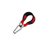 mophrati Trainingsgurt, entwickelt für Heimtraining, zuverlässig für Outdoor Aktivitäten wie Hängematten, Schaukeln und Sandsäcke im Garten, Camping, Hängematten und, Rot, 3.8 x 28 cm