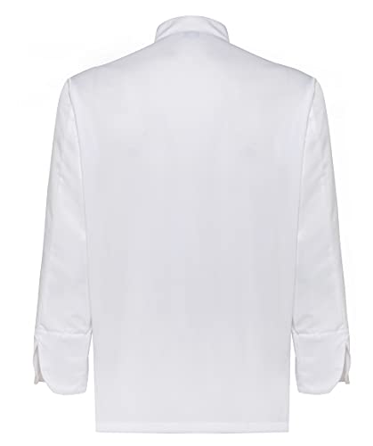 JOBLINE Giacca Cuoco MICROCLIP col. Bianco TG. XS