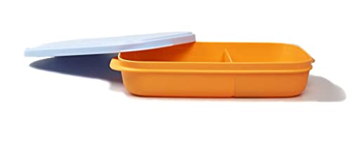 Tupperware Clevere Pause Lunchbox 590 ml orange hellblau Brot Bentobox 38593