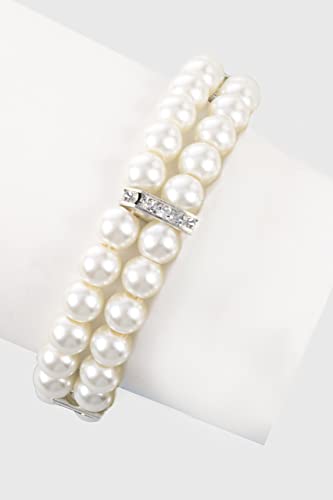 BABEYOND 1920s Flapper Imitation Pearl Bracelet Great Gatsby Pearl Bracelet Roaring 20s Accessories Jewelry Set4