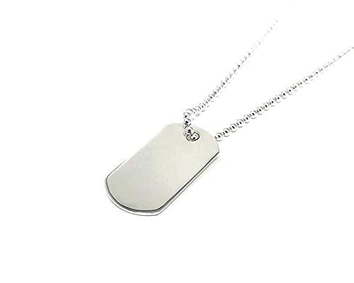 Strictly Gifts Collana da uomo in argento con