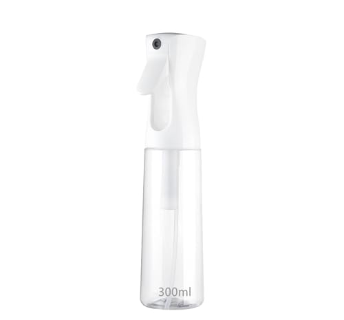 Eupneicu Flacon Pulvérisateur[ 300 Ml ], Brumisateur Rechargeable, Idéal Pour Les Produits De Nettoyage, Flacons Vaporisateurs Pour Cosmétiques Et Nettoyage [ Blanc ]