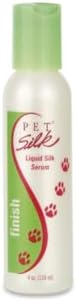 PET SILK Liquid Silk Serum, Leave-in Finishing Spray Conditioner & Detangler, Inused with Silk, Vitmain E & Panthenol Designed for a Shiny, Healthy & Moisturized Skin & Coat (11.6oz) image 5