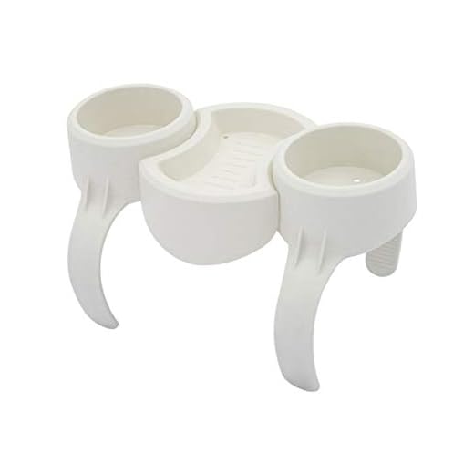 Lay-Z-Spa badtunna drycker och mathållare med Lay-Z-Spa-logotyp Vitt