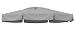 Produktbild Sun Garden Easy Sun TM Ersatzbezug 350 cm - hellgrau B079
