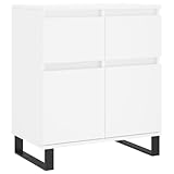 Il design senza tempo si adatta ovunque: il look bianco pulito si armonizza con gli ambienti scandinavi, moderni e vintage, sia come credenza stretta nel corridoio, come comò compatto in camera da letto o come pratico armadietto in ufficio