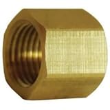 30409 Stem and Nut Assembly, 1/4 in Hose Barbed x 9/16 in Threaded, Brass (5 Pack)