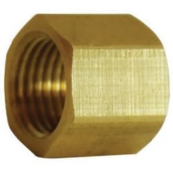30409 Stem and Nut Assembly, 1/4 in Hose Barbed x 9/16 in Threaded, Brass (5 Pack)
