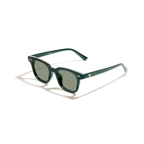Image of SAM AND MARSHALL VIGOUR Sunglass I polarized I 400% UV Protection I Square Sunglass I Polycarbonate I Built I Unisex