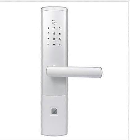 WiFi Fingerprint Door Lock, Waterproof Electronic Door Lock Intelligent Biometric Door Lock Smart Fingerprint Lock with App